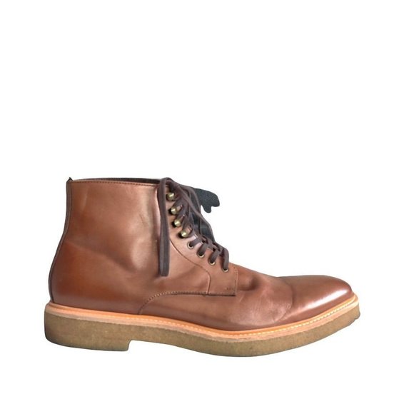 Millburn Co Men’s Lace-up Leather Boots - Picture 6 of 8